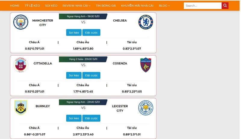 soi kèo Man City